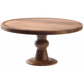 Cake Stand - Unassembled - Acacia Collection&#8482; - Acacia Wood - 32cm (12.5")