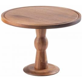 Cake Stand - Unassembled - Acacia Collection&#8482; - Acacia Wood - 32cm (12.5")