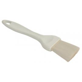 Pastry Brush - Plastic Handle - Nylon Bristles - Flat Head - White - 3.8cm (1.5&quot;)