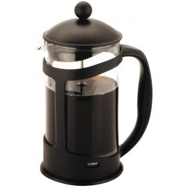 Cafetiere - Black Plastic Frame - Glass - 3 Cup