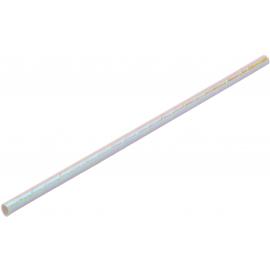 Straight Straw - Paper - Pearlescent - 20cm (8&quot;) x 6mm