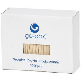 Wooden Cocktail Sticks - 8cm (3.2&quot;)