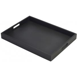 Serving Tray - Butlers - Oblong - Acacia Wood - Black - 44cm (17.3&quot;)