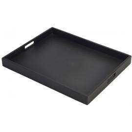 Serving Tray - Butlers - Oblong - Acacia Wood - Black - 49cm (19.3&quot;)