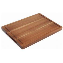 Serving Board with Juice Groove - Acacia Wood - Oblong - 28cm (11")