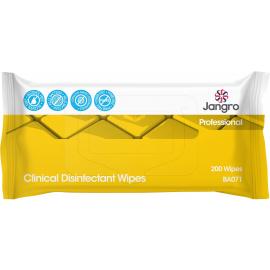 Clinical Disinfectant Wipes - Jangro - 200 Wipes