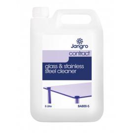 Glass & Stainless Steel Cleaner - Jangro Contract - 5L
