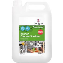 Kitchen Cleaner Sanitiser - Odourless  - Jangro - 5L