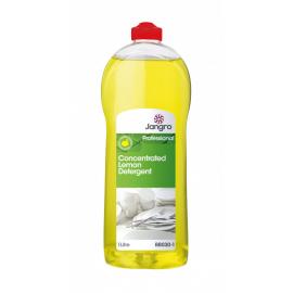 Washing Up Liquid - Lemon - Concentrated - Jangro - 1L