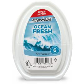 Sachets - Gel Air Freshener - Ocean Fresh - 150g