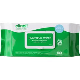 Universal Surface Wipes - Clinell - 100 Wipes