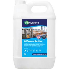 All Purpose Sanitiser - Ready To Use - Fragranced - BioHygiene - 5L