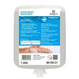 Luxury Foam Hand Wash - Cartridge - Jangro - 1L