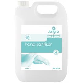 Alcohol Hand Rub Sanitiser - Jangro - Contract - 5L