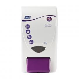 Cleanse Heavy Duty Cartridge Dispenser - DEB - White-Purple - 2L