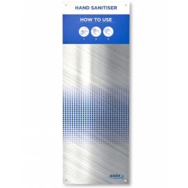 Hand Sanitiser - Dispenser Back Board & Guide - GOJO&#174;