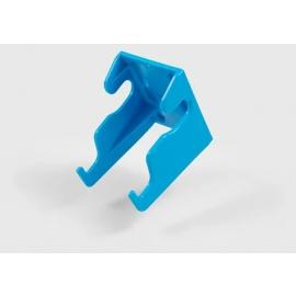 Waste Sack Carrier Hoop - Wall Bracket - Polypropylene - Blue - 12cm (4.75")