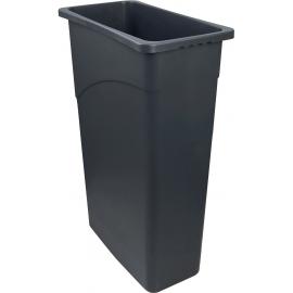 Waste Bin - Base - Wall Hugger - Grey - 90L