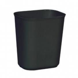 Waste Paper Basket - Fire Resistant - Black - 26.5L