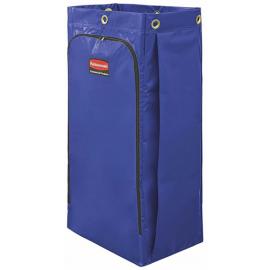 Vinyl Bags for Cleaning & Recycling Cart - Rubbermaid - Blue - Set of 4