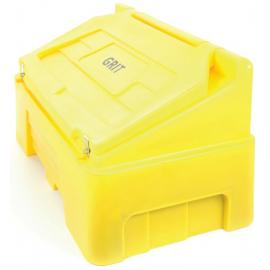 Storage Bin - Grit & Salt - Yellow - 400 Kg