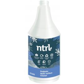 Empty Trigger Bottle - Probiotic Multi Purpose - Multi Surface Cleaner - Jangro - ntrl -  600ml