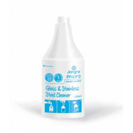 Empty Trigger Bottle - Glass & Stainless Steel Cleaner - Jangro Enviro - 600ml