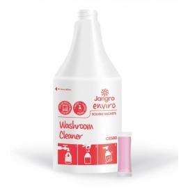 Washroom Cleaner - Spray Bottle & Cleaner Sachet - Jangro Enviro