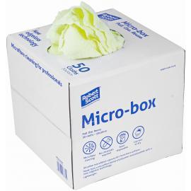 Microfibre Super Cloth - Square - Boxed - Yellow - 30cm (12&quot;)