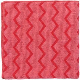 Microfibre Cloth - Hygen&#8482; - Square - Red - 40.6cm (16&quot;)
