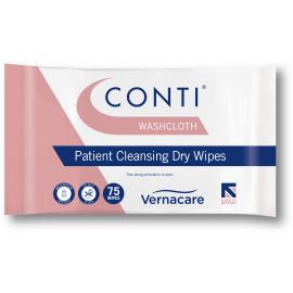 Dry Wipe - Conti&#174; - Washcloth - 75 Pack - Large