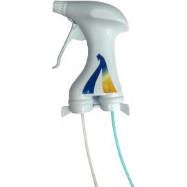 Dual-Diptube Spray Head - For 650m Refills - Chemspec - Dye Gone - White