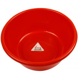 Round Washing Up Bowl - Lucy - Red - 9L