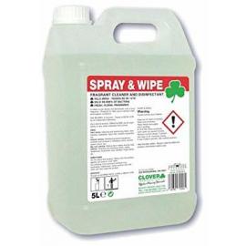 Cleaner & Disinfectant - Clover - Spray & Wipe - 5L