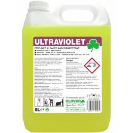Cleaner & Disinfectant - Perfumed - Clover - Ultra Violet - 5L