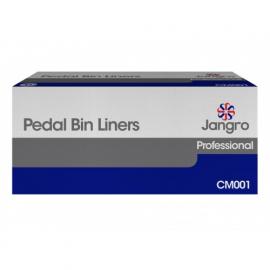 Pedal Bin Liners - Jangro - White