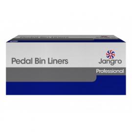 Pedal Bin Liners - Heavy Duty - Jangro - White