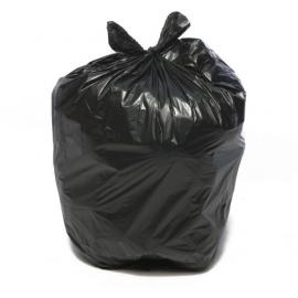 Bin Liners - Square - Black