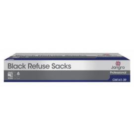 Refuse Sacks - Medium Duty - Black - 96.5cm (38&quot;)