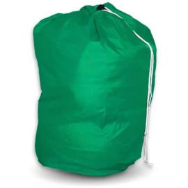 Laundry Bag with Drawstring - 100% Polyester - Green