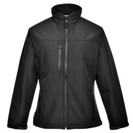 Soft Shell Jacket - Ladies  - Charlotte - Black - 2X Large