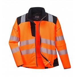 Hi-Vis Softshell Jacket - PW3 - Orange - 2XL