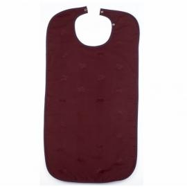 Dignified - Clothing Protector Apron - with Snap Closure - Maroon