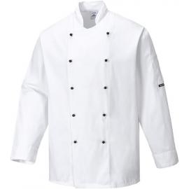 Chef Jacket  - Long Sleeved- Somerset - White - 2X Large (50-52&quot;)