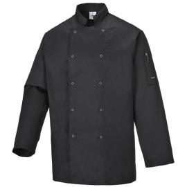 Chef Jacket - Long Sleeved - Suffolk - Black - 2X Large