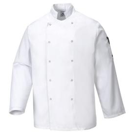 Chef Jacket - Long Sleeved - Suffolk - White - 2X Large