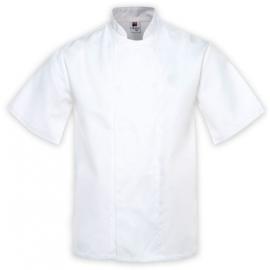 Chef&#39;s Jacket - Mesh Back - Short Sleeved - Coolmax - White - X Large (46-48&quot;)