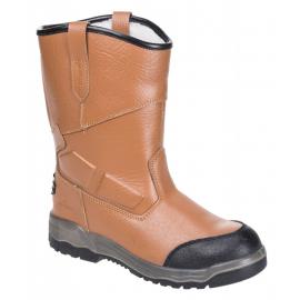 Rigger Boot Pro - Fur Lined - S3 CI - Steelite - Tan - Size 11