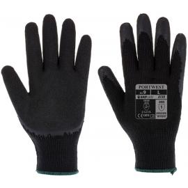 Grip Glove - Latex Coated - Fortis - Black - Size 9