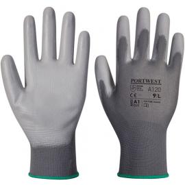 PU Palm Glove - Grey - Size 9